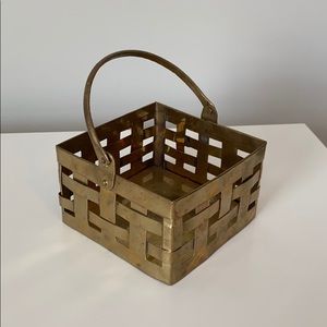 Boho Brass - small basket